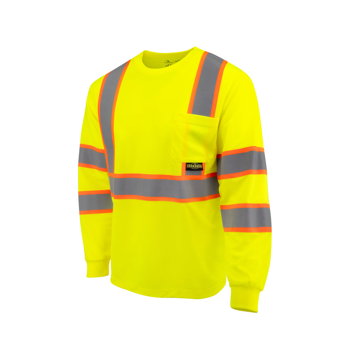 Radians ST41-3 Class 3 Mesh Long Sleeve T-Shirt with Contrast Trim