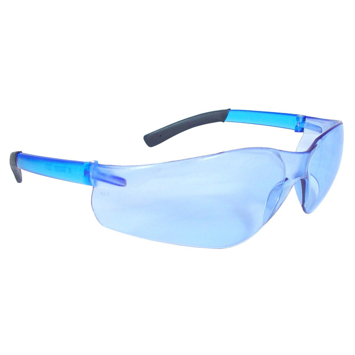 Radians Rad-Atac™ Safety Eyewear - Light Blue Frame - Light Blue Anti-Fog Lens