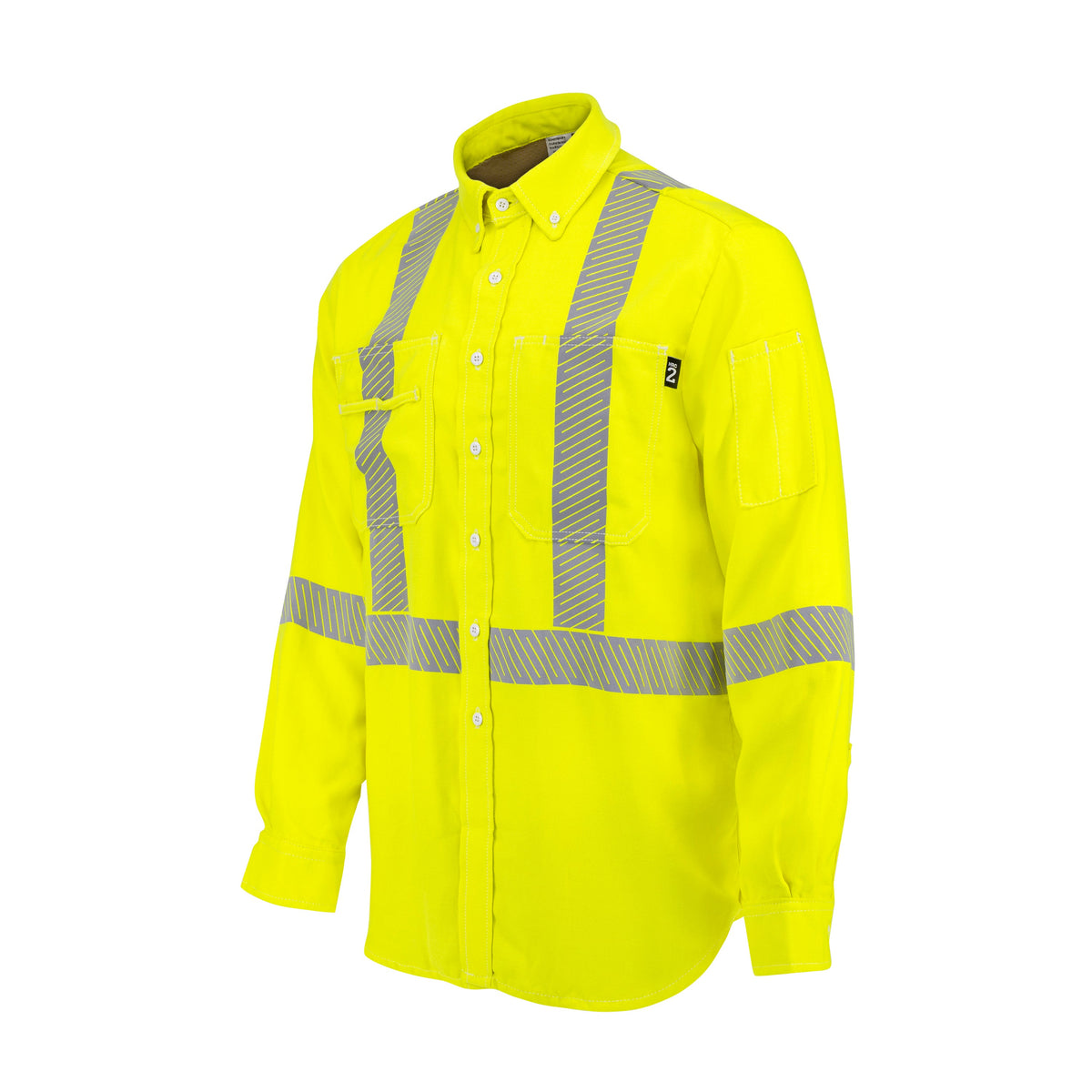 Neese VDH5VSH3 5.7 oz DH Air™ Class 3 Vented Back FR Shirt with Segmented Reflective Tape