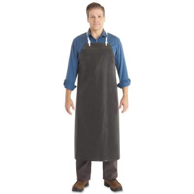 AlphaTec Neoprene Aprons, 45 in x 35 in, Nylon, Black