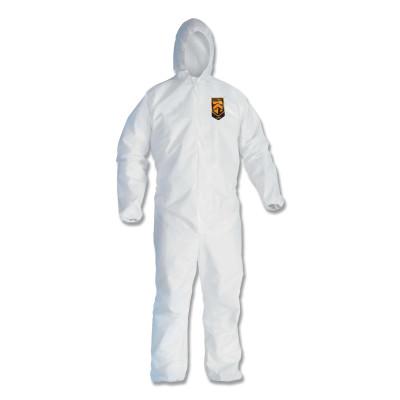 KLEENGUARD* A40 Liquid &amp; Particle Protection Apparel, White, XL