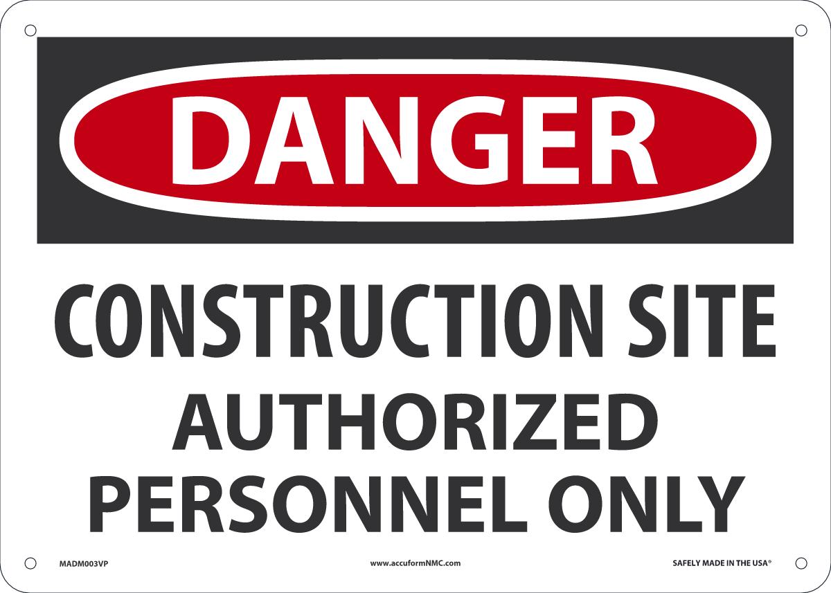 DGR Const SITE Auth PER 10X14 PL