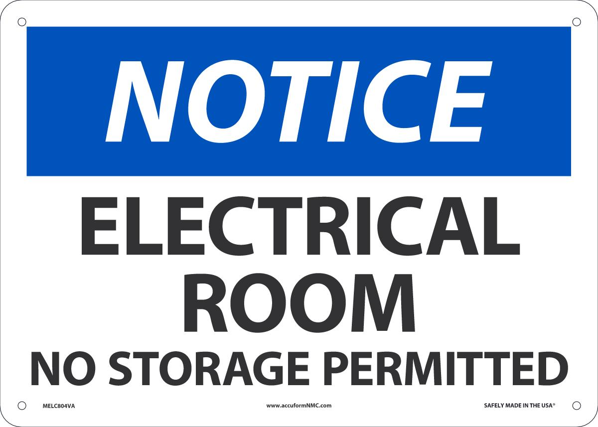 NTC ELEC RM NO STG PMTD 10X14 AL