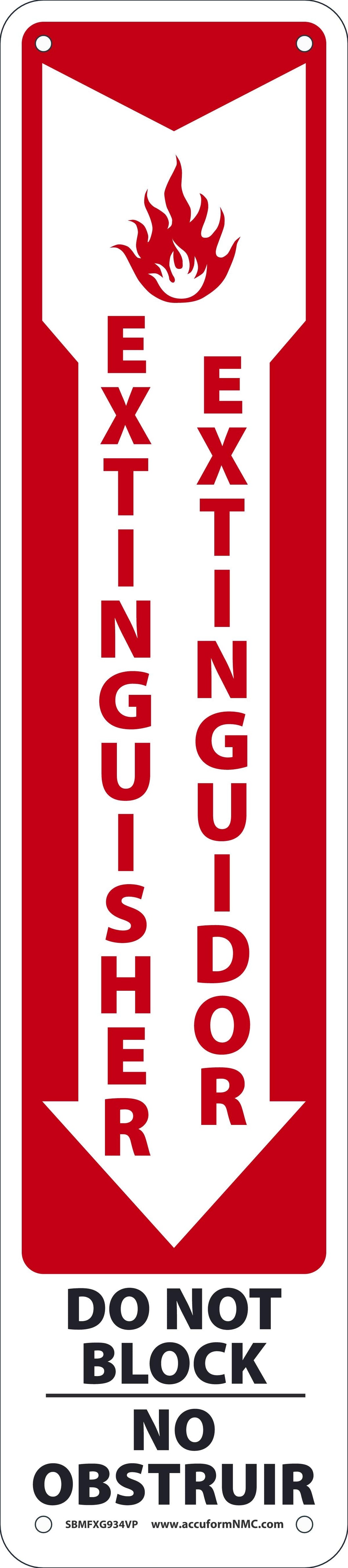 Sign EXT D/N BLOCK 18x4 PL